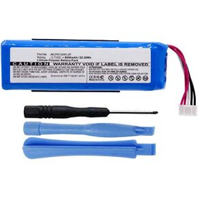 6000mAh MLP912995-2P Battery Replacement Compatible with JBL Charge 2+, Charge 2 Plus Portable Bluetooth Speaker with Installation Tools