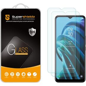 Supershieldz (2 Pack) Designed for TCL 30 XE 5G Tempered Glass Screen Protector, Anti Scratch, Bubble Free