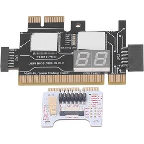Diagnostic Motherboard Test Card Kit Computer Post Test Analyzer Laptop PC Motherboard Analyzer Kit Motherboard Analyzer Adapter Card