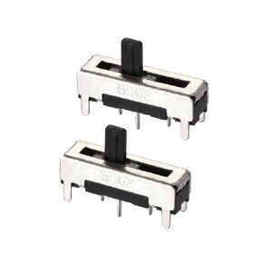 uxcell Fader Variable Resistors Mixer 18mm Straight Slide Potentiometer B50K Ohm Single Channel 2pcs