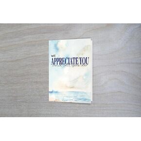 Red Door Inspirations Pastor Appreciation Card, Single Card Made in the USA! (Pastor Appreciation)