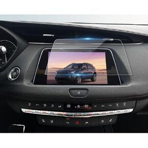 BIBIBO (2Pcs) for 2024 2025 Cadillac Escalade Matte Screen Protector 2021-2024 2025 Cadillac Escalade 12.6"Dual Rear Seat Entertainment Display Tempered Glass [Frosted Anti-Glare Scratch Resistant ] 2024 Escalade