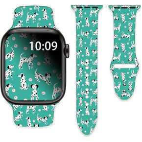 Watch Band Compatible with Apple Watch 38mm 40mm 41mm for Women Men Silicone Wristbands Straps Replacement for IWatch Series 8 7 6 5 4 3 2 1 SE