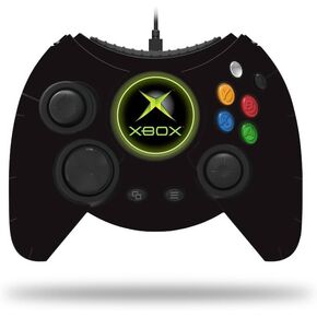 MightySkins Skin Compatible with Microsoft Xbox One Hyperkin Duke Controller - Solid Black Protective, Durable, and Unique Vinyl Wrap Cover | Easy to Apply, Remove | Made in The USA
