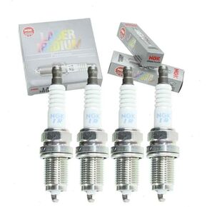 4 pc NGK Laser Iridium Spark Plugs compatible with Honda Accord 2.4L L4 2003-2007