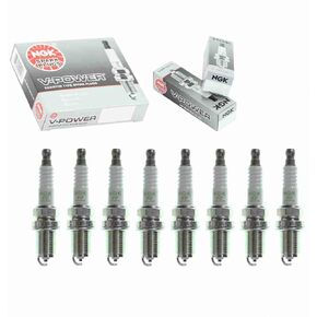 8 pc NGK V-Power Spark Plugs compatible with Lexus LS430 4.3L V8 2001-2006