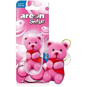 AREON ASB08 Smile Toy Funny Car Air freshener, New Car (Yellow Tiger)
