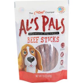 AL's Pals All Natural Dog Treats - Beef Sticks 7.8 oz. Bag