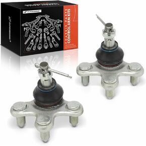 A-Premium 2 x Front Lower Ball Joint Compatible with Honda Civic 2017 2018 2019 2020 2021