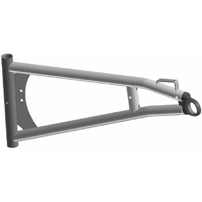Polaris RZR Control Arm, Front, Lower, Right Hand, Matte Black, Genuine OEM Part 1018212-458, Qty 1