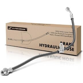A-Premium Front Driver Brake Hydraulic Hose Compatible with Select Honda Models - Civic 2002 2003 2004 2005 - Replace# 01465S5TA00