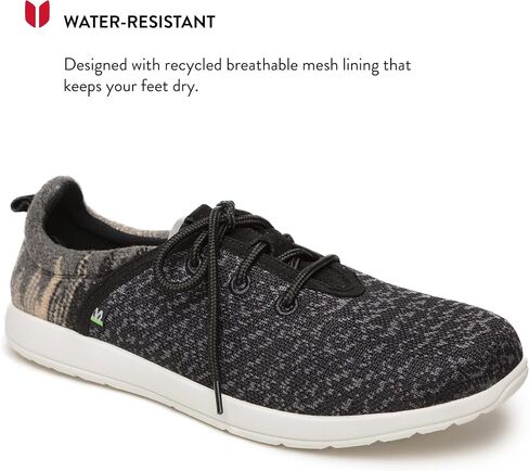 Minnetonka Men’s Eco Anew - Fashion Knit Sneakers Handcrafted with EcoPlush Recycled Insole, 100% Recycled Breathable Mesh Lining and Laces, 70% Sugarcane Sole, and Fabric Upper in Saudi Arabia