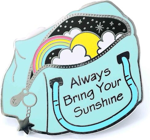 حقيبة كومبوكو من دبوس صن شاين دبوس ملهم ذو طية صدر السترة من المينا in Kuwait