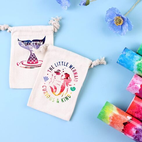 Tintnut Watercolor Heat Transfer الفينيل على ورقة - 5 ألوان 12 × 10 بوصة HTV فينيل للتي شيرت، القماش، مجموعة Clouds Mutilcolor HTV تي شيرت DIY لصورة ظلية Cricut in Kuwait