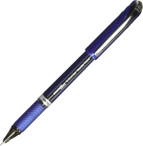 Pentel EnerGel Euro Ballpoint Pen, 0.5mm Needle Tip, Black Ink (BLN25-A) in Saudi Arabia