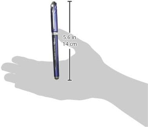 Pentel EnerGel Euro Ballpoint Pen, 0.5mm Needle Tip, Black Ink (BLN25-A) in Saudi Arabia