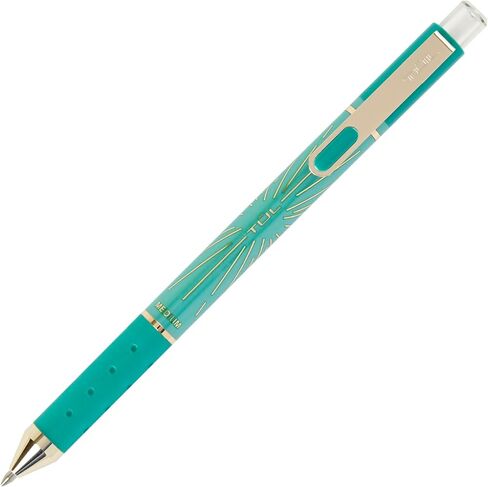TUL® GL Series Retractable Gel Pens, Limited Edition, Medium Point, 0.8 mm, Assorted Barrel Colors With Starburst Pattern, Assorted Metallic Inks, Pack Of 8 Pens in Saudi Arabia