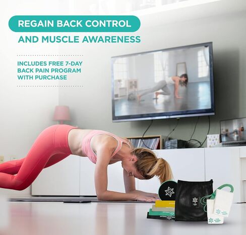 Resistance Bands kit | Physical Therapy Workout Equipment : Exercise Bands, Resistance Band Loops, Pull-up Band, Jump Rope & Sliders. Reduce Pain, Improve Flexibility & Strength. Free Back Plan incl. in Saudi Arabia