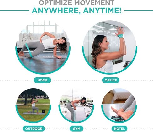Resistance Bands kit | Physical Therapy Workout Equipment : Exercise Bands, Resistance Band Loops, Pull-up Band, Jump Rope & Sliders. Reduce Pain, Improve Flexibility & Strength. Free Back Plan incl. in Saudi Arabia