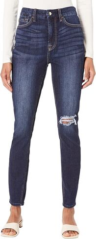 Jen7 High-Waist Skinny in Carmelia Broken Twill Carmelia Broken Twill 6 in Saudi Arabia