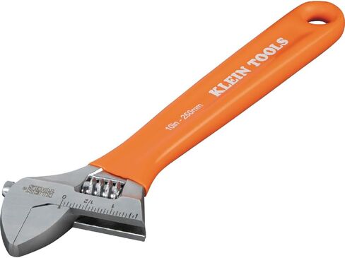 Klein Tools D5072 Adjustable Wrench Set, 6-Inch and 10-Inch Extra Capacity Forged Steel Wrenches, SAE and Metric Scales, 2-Piece in Saudi Arabia