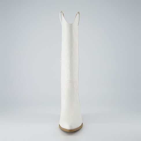 CUSHIONAIRE Women's Caress tall western boot +Memory Foam, Wide Widths Available in Saudi Arabia