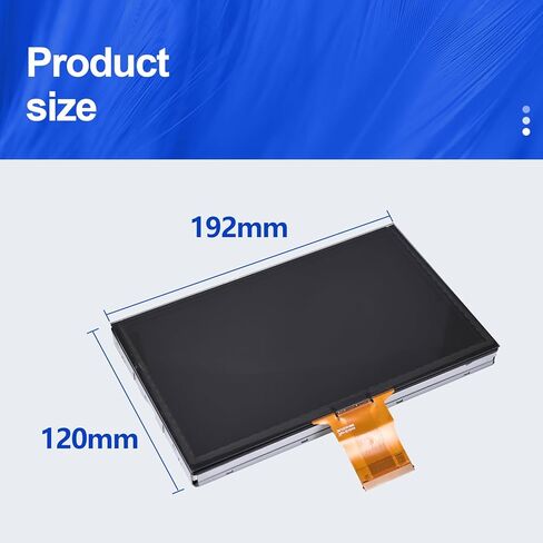 شاشة LCD تعمل باللمس مقاس 8 بوصات مع محول رقمي للملاحة Sync 3 متوافق مع Ford Explorer F150 F250 F350 Focus Escape Edge وLincoln MKX MKS MKZ MKC 2011-2018، LQ080Y5DZ05 in Kuwait
