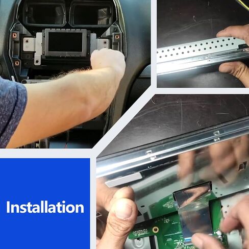 شاشة LCD تعمل باللمس مقاس 8 بوصات مع محول رقمي للملاحة Sync 3 متوافق مع Ford Explorer F150 F250 F350 Focus Escape Edge وLincoln MKX MKS MKZ MKC 2011-2018، LQ080Y5DZ05 in Kuwait