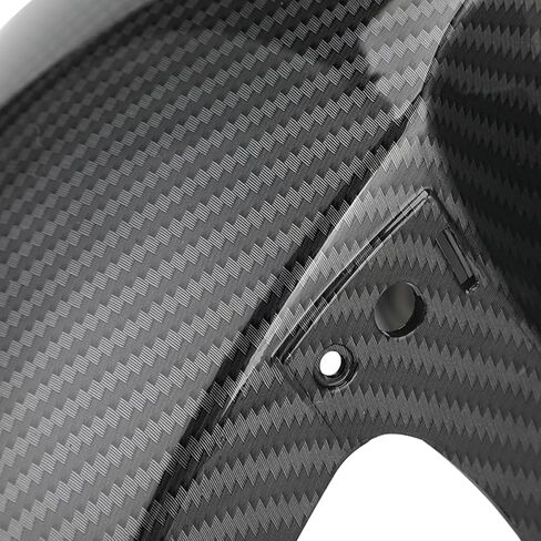 Motorcycle Front Fender Mudguard Panel Fairing Kit for Boom Vader 125 BD 125 Grom Clone Carbon Fibre in Saudi Arabia