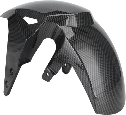 Motorcycle Front Fender Mudguard Panel Fairing Kit for Boom Vader 125 BD 125 Grom Clone Carbon Fibre in Saudi Arabia