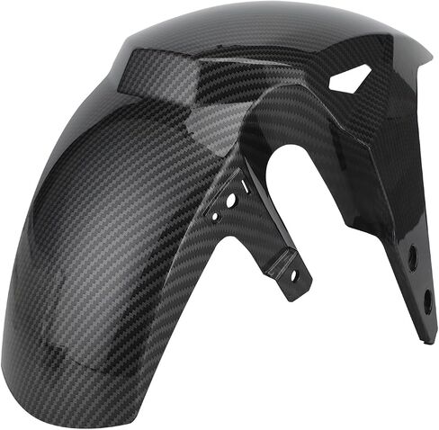 Motorcycle Front Fender Mudguard Panel Fairing Kit for Boom Vader 125 BD 125 Grom Clone Carbon Fibre in Saudi Arabia