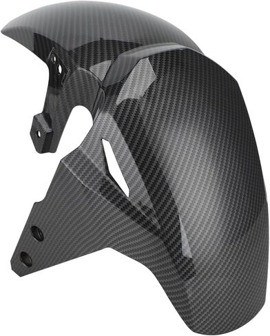 Motorcycle Front Fender Mudguard Panel Fairing Kit for Boom Vader 125 BD 125 Grom Clone Carbon Fibre in Saudi Arabia