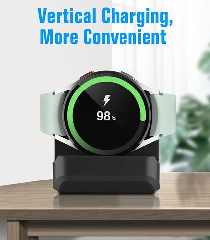 MoKo 2Pack Charger Stand Compatible with Samsung Galaxy Watch 6/Watch 6 Classic/Watch 5/ Watch 5 Pro Charger, Silicone Charging Stand Non-Slip Base Charger Dock Station [Charging Cable Not Included] in Saudi Arabia