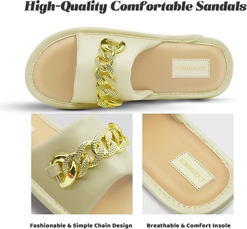Women's Sandals, Womens Summer Sandals, House Slippers for Women, Open Toe Slippers for Women, Flats Casual Sandals in Saudi Arabia
