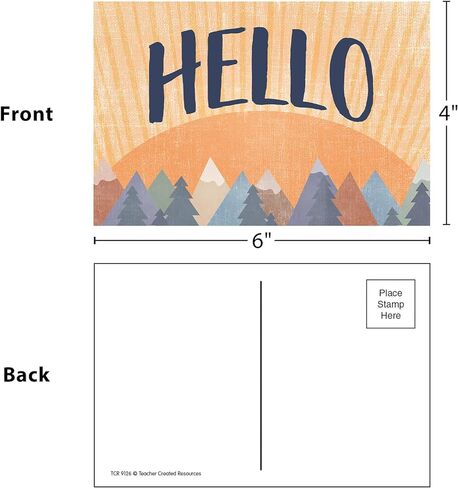 Teacher Created Resources Moving Mountains Hello Postcards in Saudi Arabia