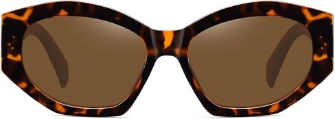 Hexagonal Polarized Sunglasses for Women Men Retro Trendy Designer Shades Sunglasses FZN815 in Saudi Arabia