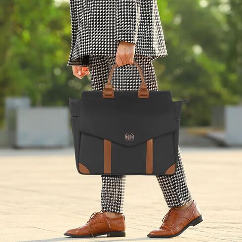 Laptop Bag for Women, 15.6 Inch Convertible Laptop Briefcase Backpack Satchel Crossbody Bag for Work Travel College in Saudi Arabia