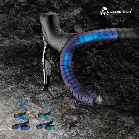 CICLOVATION BAR Tape, Poly Touch_Cosmic Haze, Synthetic Leather with a Jeweled Pattern That is Attractive Durable and exhibits Excellent Performance in All Conditions., T.3mm/W.30mm/L.2000mm in Saudi Arabia