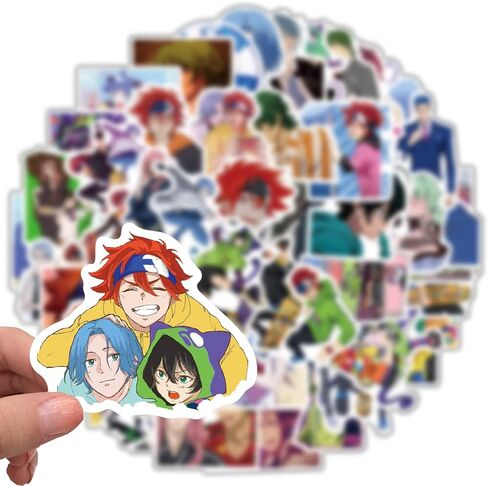 50PCS SK8 The Infinity Anime Mixed Stickers,Popular Classic Anime Stickers for Laptop Water Bottles Phone Case Notebook Decal in Kuwait