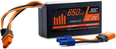 بطارية ليبو سبيكتروم 7.4 فولت 650 مللي أمبير 2S 30C: IC2، SPMX6502SH2 in Saudi Arabia