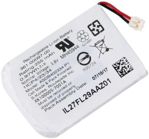 JINWEI 361-00097-00 361-00096-00 Battery Replacement for Garmin Fenix 5 5X Fenix 5S (361-00096-00) in Saudi Arabia