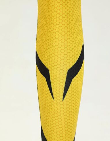Women Miraculous Vesperia Cosplay Costume Zoé Lee Superhero Bodysuit Black And Yellow in Saudi Arabia