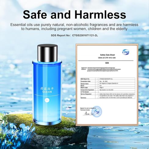 معطر هواء السيارة الذكية، مع جهاز عرض على شكل نجمة، ناشرات للسيارة، تشغيل/إيقاف تلقائي، يدوم من 3 إلى 6 أشهر، تركيز قابل للتعديل، ناشرات مدمجة للسيارة تعمل بالبطارية للزيوت العطرية (المحيط) in Kuwait