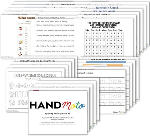 Coloring Activity Pack 1 - Our Coloring Activity Sheets Make Coloring Easy and Enjoyable - Our Coloring Activity Pack for Kids Ages 2-6 are Easy to use with Our HandMoto Whiteboard in Saudi Arabia