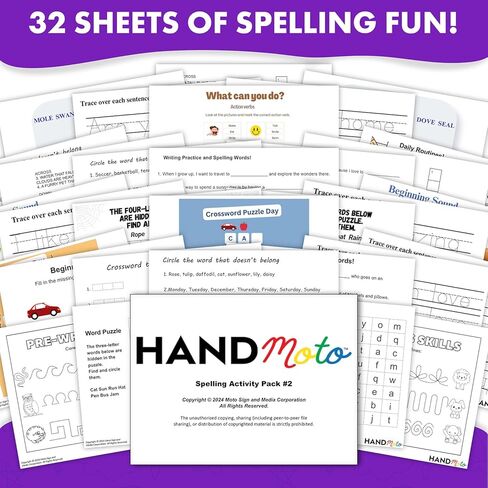 Coloring Activity Pack 1 - Our Coloring Activity Sheets Make Coloring Easy and Enjoyable - Our Coloring Activity Pack for Kids Ages 2-6 are Easy to use with Our HandMoto Whiteboard in Saudi Arabia