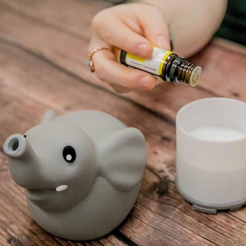 موزع روائح الزيوت العطرية على شكل فيل، جهاز ترطيب الزيوت العطرية بالموجات فوق الصوتية للأطفال من Aroma2Go in Kuwait