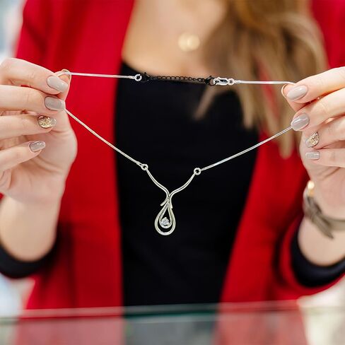 EXCEART Necklace Extender 6Pcs Stainless Steel Necklace Bracelet Anklet Extension Chains with Lobster Clasps and Closures Adjustable Necklace Extenders Necklace Extension Chains Link in Saudi Arabia