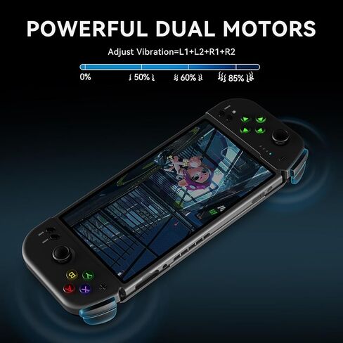 جهاز تحكم Boconna Switch، متوافق مع Switch/OLED، بديل وحدة تحكم Switch Pro من قطعة واحدة لـ Joycon، وحدة تحكم Swtich للاعبين الكبار المحمولة in Kuwait