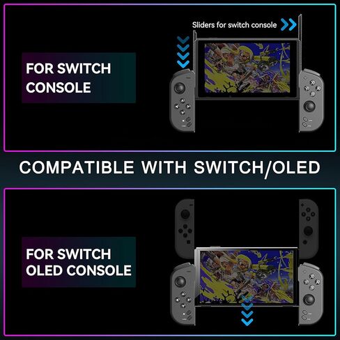 جهاز تحكم Boconna Switch، متوافق مع Switch/OLED، بديل وحدة تحكم Switch Pro من قطعة واحدة لـ Joycon، وحدة تحكم Swtich للاعبين الكبار المحمولة in Kuwait