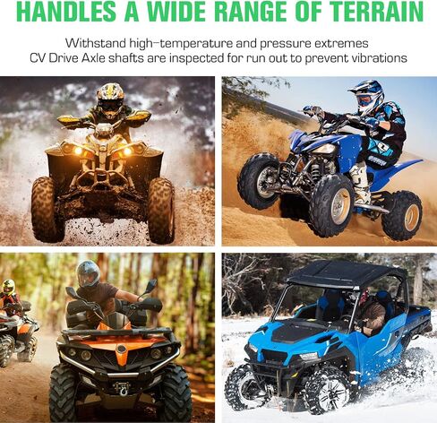 محور السيرة الذاتية الخلفي الأيسر/الأيمن من Youx Moto مناسب لـ Polaris Ranger 400 2010-2014؛ ل رينجر 500 EFI/طاقم 2011-2013; ل رينجر 800 متوسطة الحجم 2013-2014; لـ Ranger EV 2013-2022، محرك نصف عمود لـ 1332692 in Saudi Arabia
